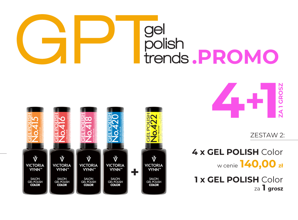GPT GEL POLISH TRENDS .PROMO 4+1 - VICTORIA VYNN