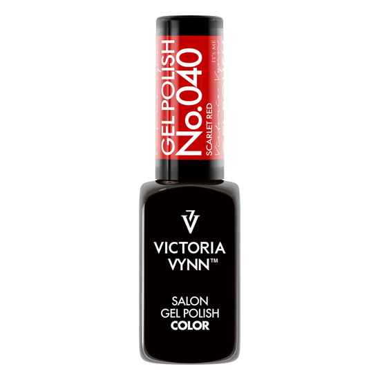 GEL POLISH 040 Scarlet Red - VICTORIA VYNN