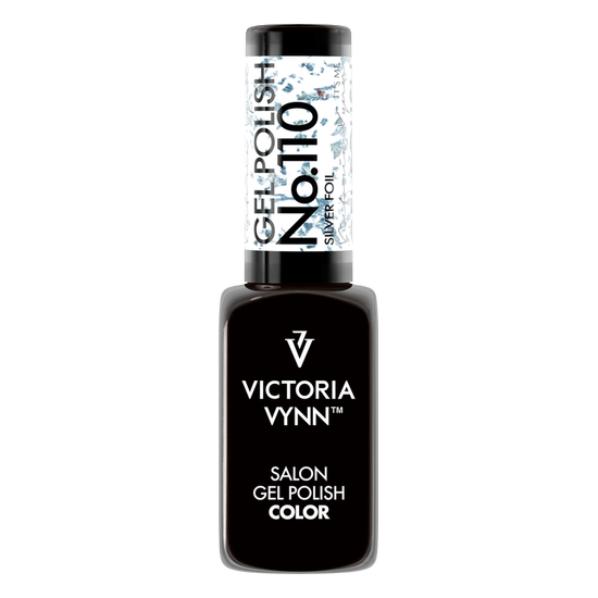 GEL POLISH 110 Silver Foil - VICTORIA VYNN