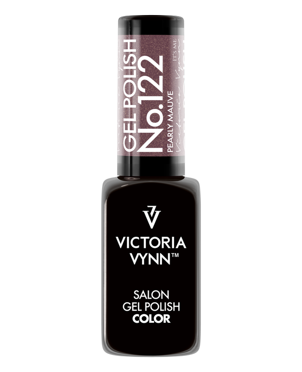 GEL POLISH 122 Pearly Mauve - VICTORIA VYNN