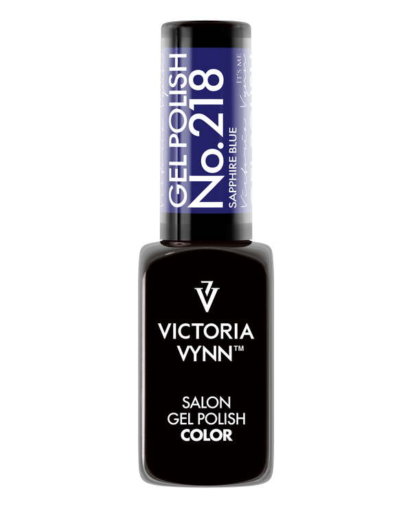 GEL POLISH 218 Sapphire Blue - VICTORIA VYNN