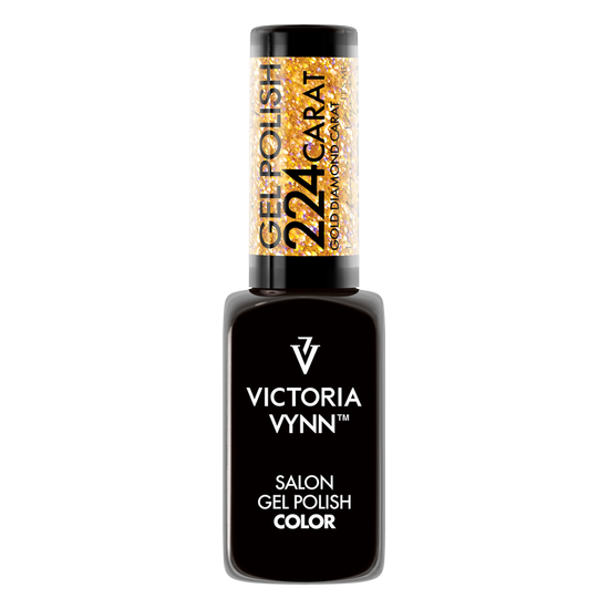 GEL POLISH 224 Carat Gold Diamond - VICTORIA VYNN