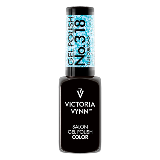 GEL POLISH 318 Blue Curacao - VICTORIA VYNN