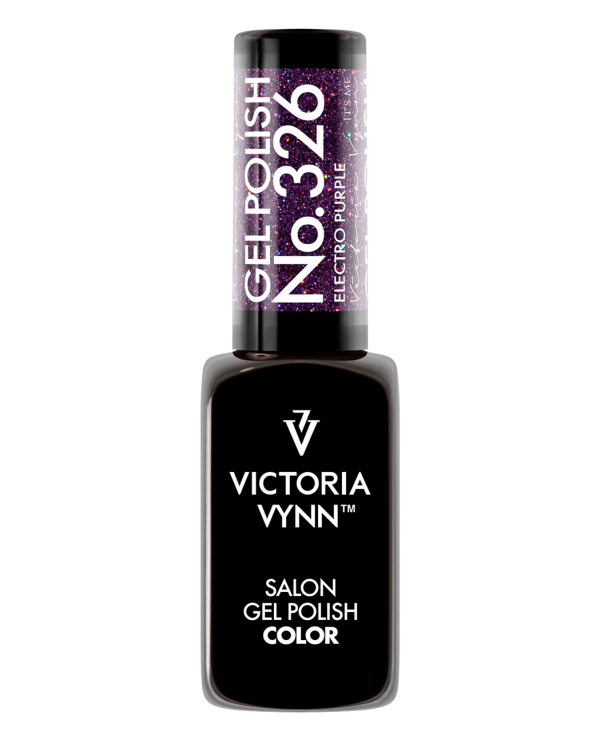 GEL POLISH 326 Electro Purple - VICTORIA VYNN