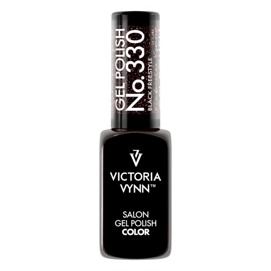 GEL POLISH 330 Black Freestyle - VICTORIA VYNN