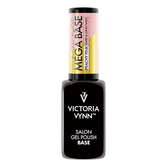 GEL POLISH MEGA BASE Peachy Pink 8ml - VICTORIA VYNN