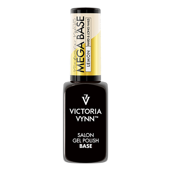 GEL POLISH MEGA BASE Lemon 8ml - VICTORIA VYNN