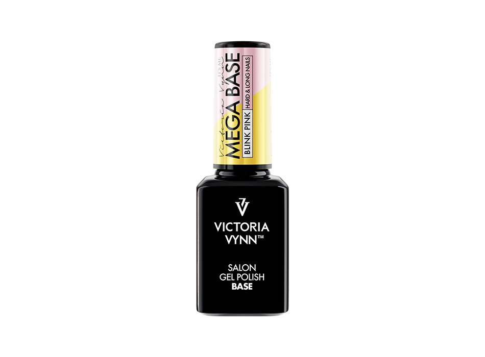 GEL POLISH MEGA BASE Blink Pink 15 ml - VICTORIA VYNN