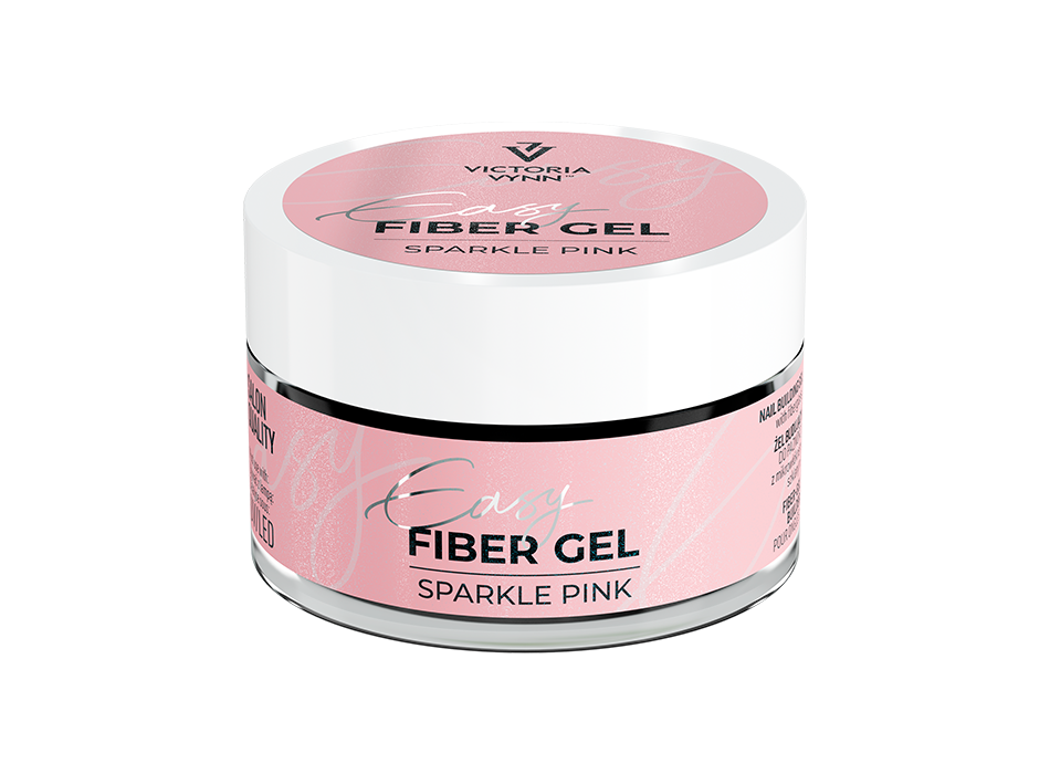 EASY FIBER GEL Sparkle Pink 50 ml - VICTORIA VYNN