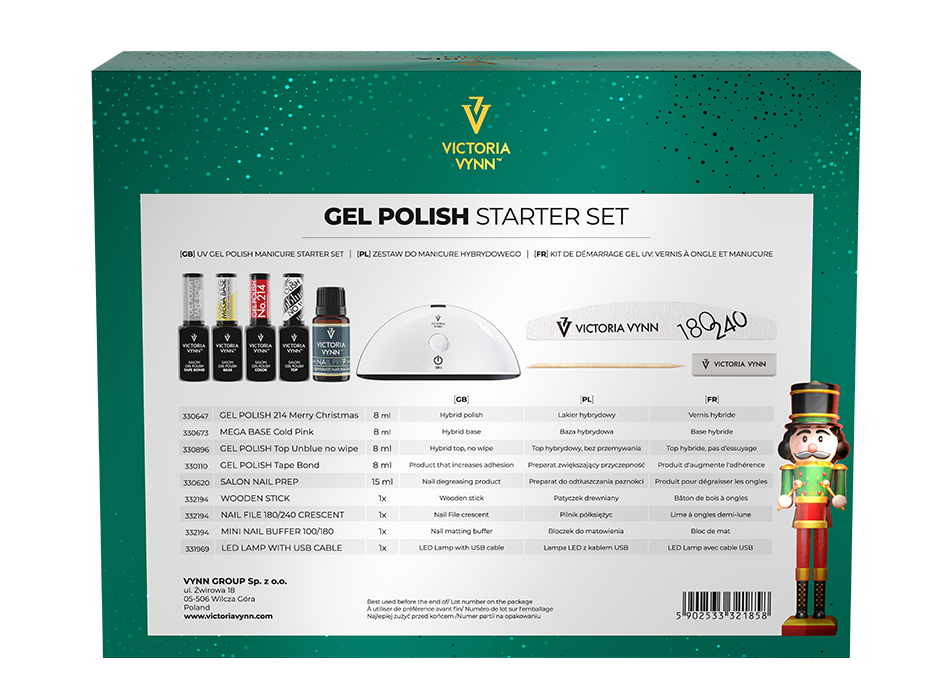 GEL POLISH STARTER SET - VICTORIA VYNN