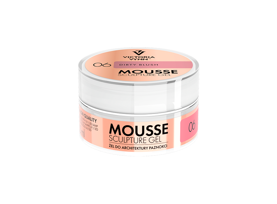 MOUSSE SCULPTURE GEL 06 Dirty Blush 15ml - VICTORIA VYNN