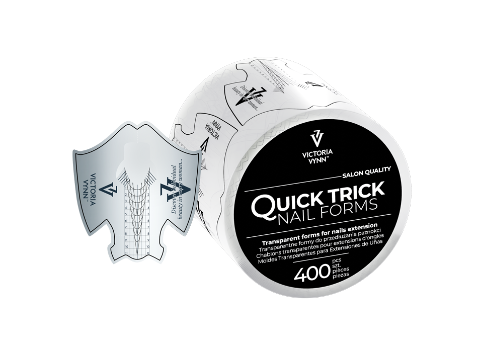 QUICK TRICK Nail Forms 400 szt. - VICTORIA VYNN