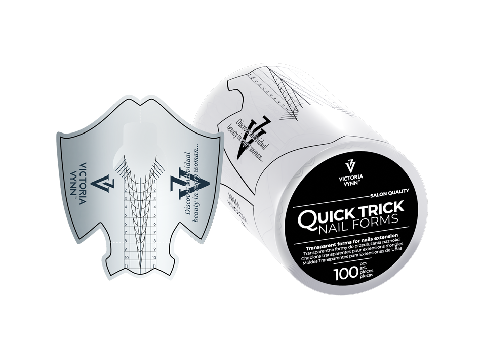 QUICK TRICK Nail Forms 100 szt. - VICTORIA VYNN